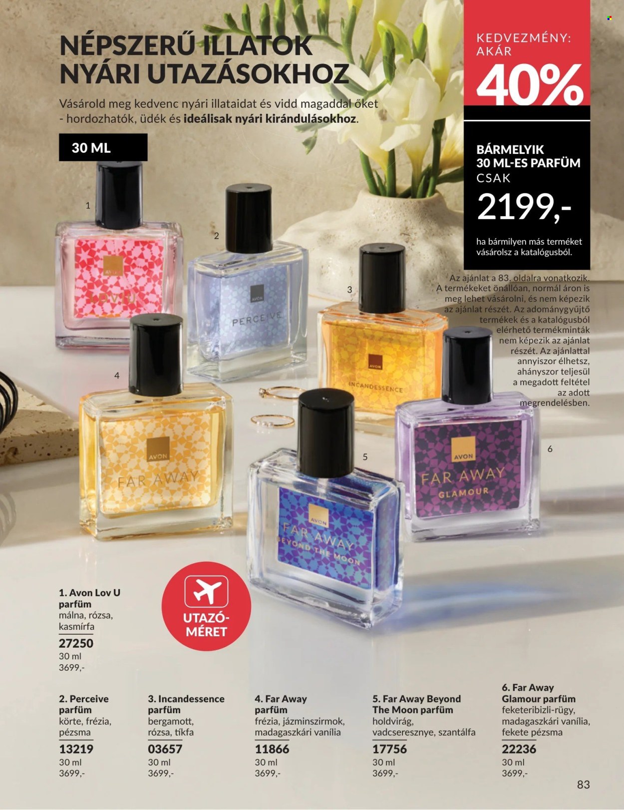 Avon akciós újságok - 2026.06.01 - 2026.06.30. Oldal 83