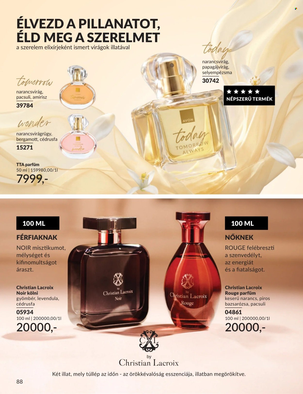 Avon akciós újságok - 2026.06.01 - 2026.06.30. Oldal 88