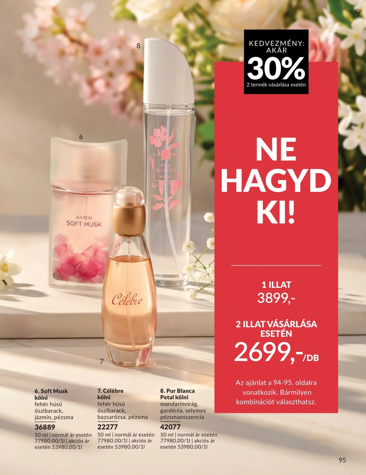 Avon akciós újságok - 2026.06.01 - 2026.06.30. Oldal 95