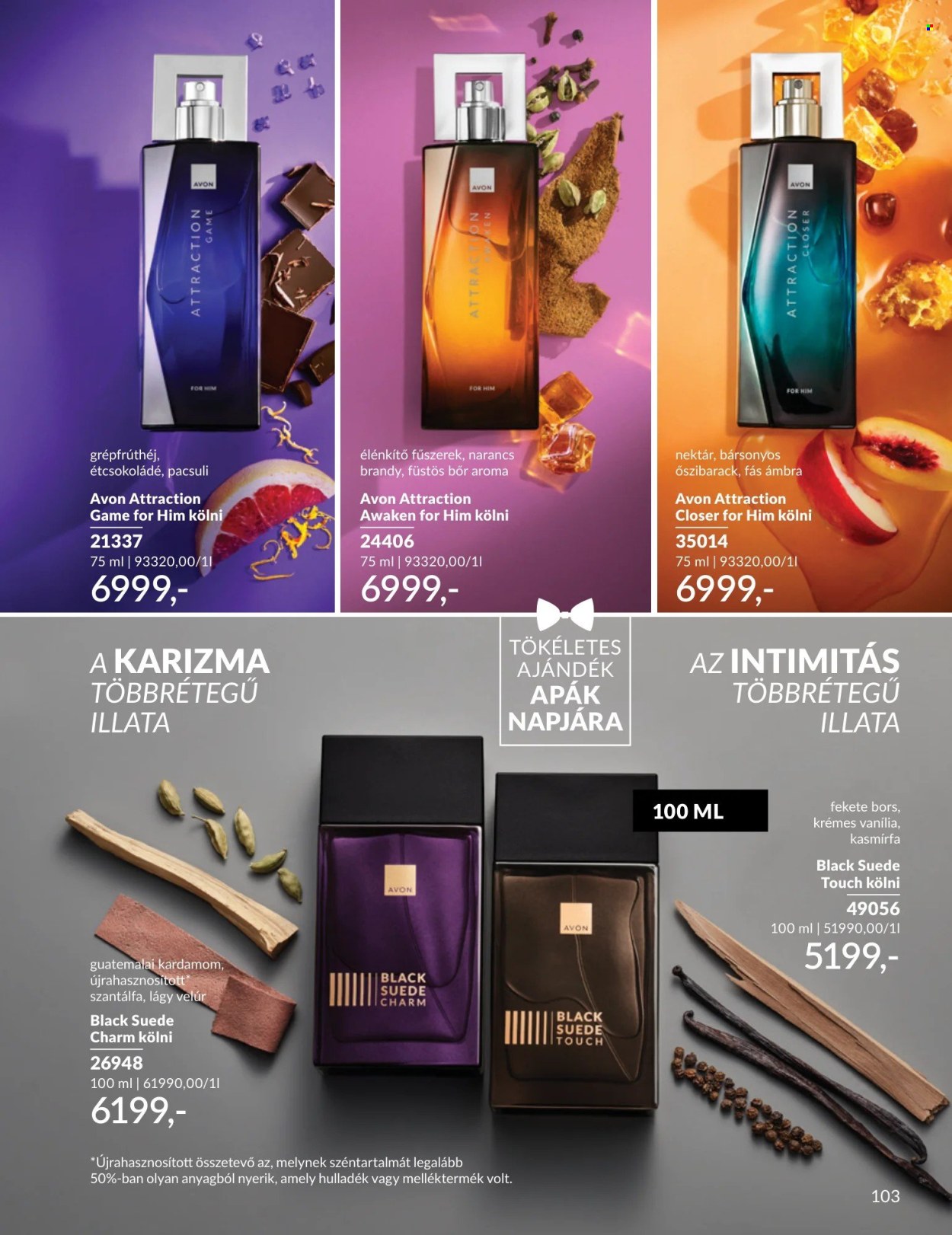 Avon akciós újságok - 2026.06.01 - 2026.06.30. Oldal 103