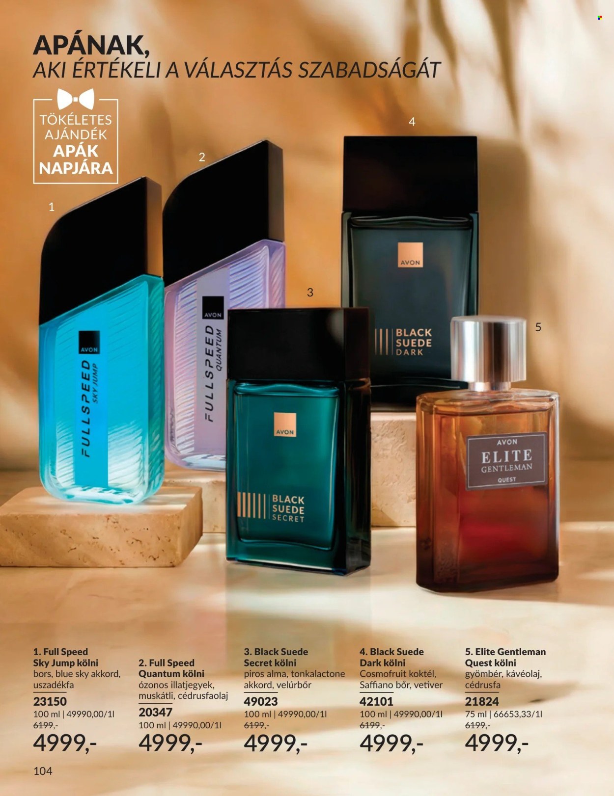 Avon akciós újságok - 2026.06.01 - 2026.06.30. Oldal 104
