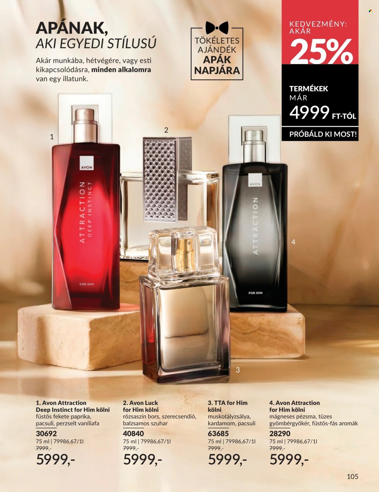 Avon akciós újságok - 2026.06.01 - 2026.06.30. Oldal 105