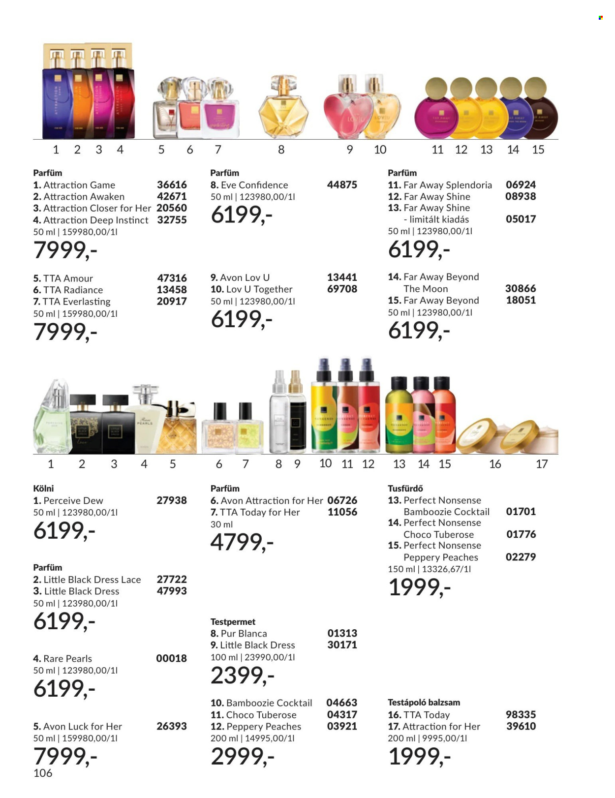 Avon akciós újságok - 2026.06.01 - 2026.06.30. Oldal 106