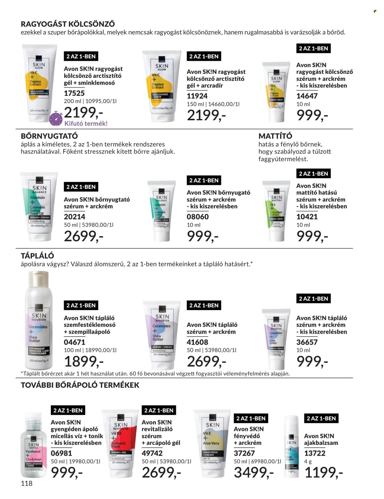 Avon akciós újságok - 2026.06.01 - 2026.06.30. Oldal 118