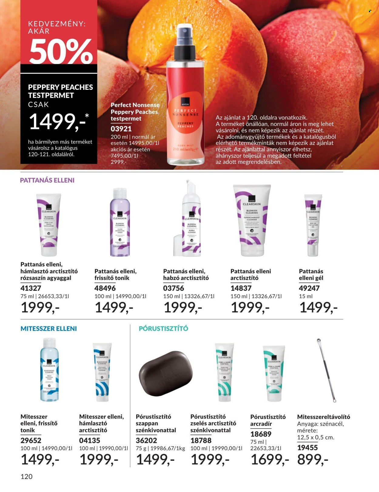 Avon akciós újságok - 2026.06.01 - 2026.06.30. Oldal 120