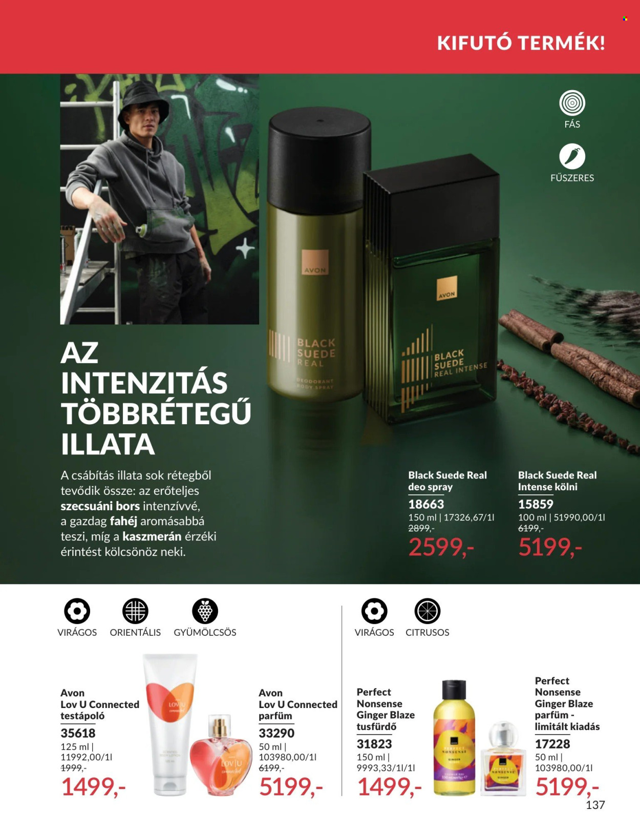 Avon akciós újságok - 2026.06.01 - 2026.06.30. Oldal 137