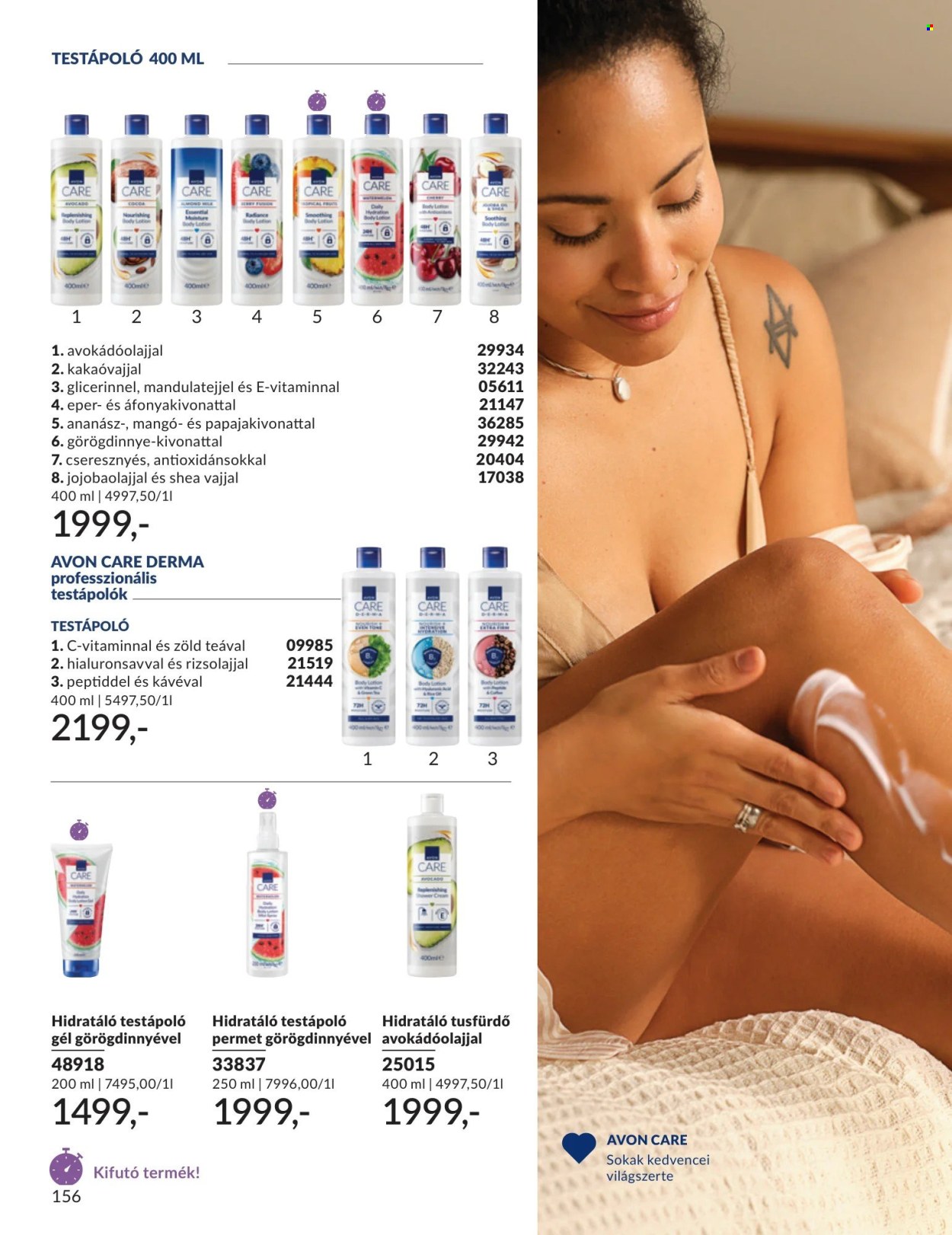 Avon akciós újságok - 2026.06.01 - 2026.06.30. Oldal 156
