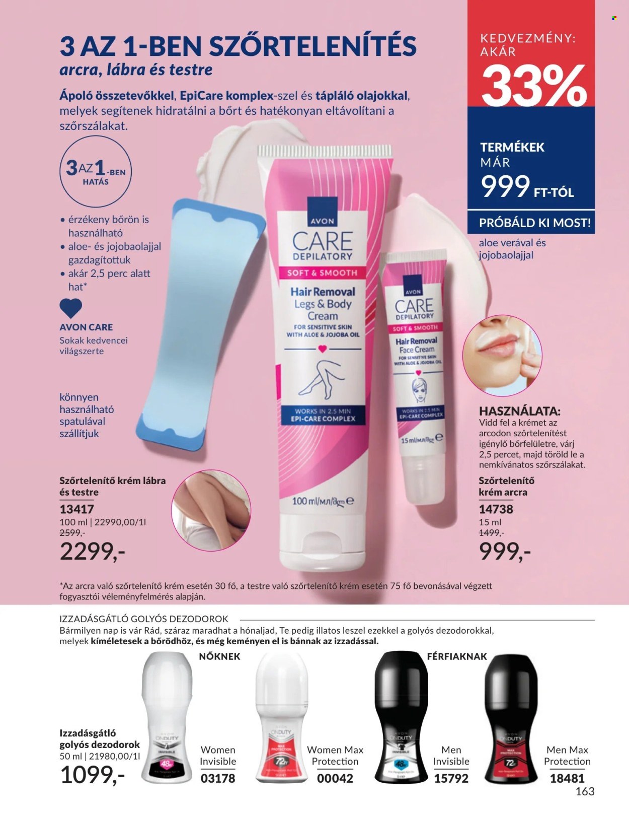 Avon akciós újságok - 2026.06.01 - 2026.06.30. Oldal 163