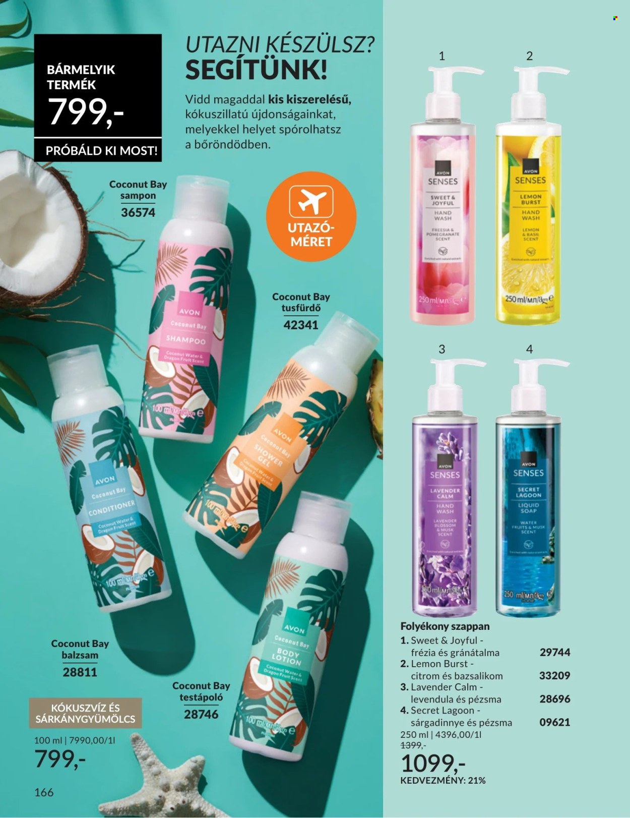Avon akciós újságok - 2026.06.01 - 2026.06.30. Oldal 166