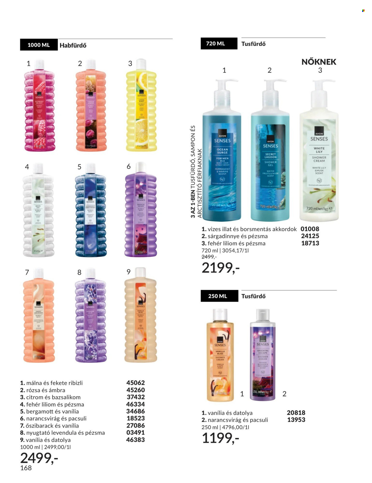 Avon akciós újságok - 2026.06.01 - 2026.06.30. Oldal 168