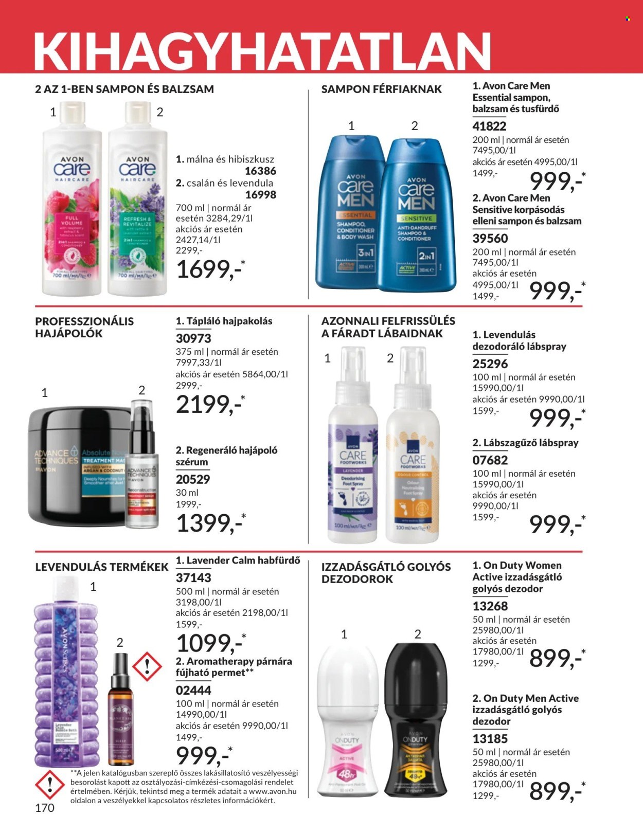Avon akciós újságok - 2026.06.01 - 2026.06.30. Oldal 170