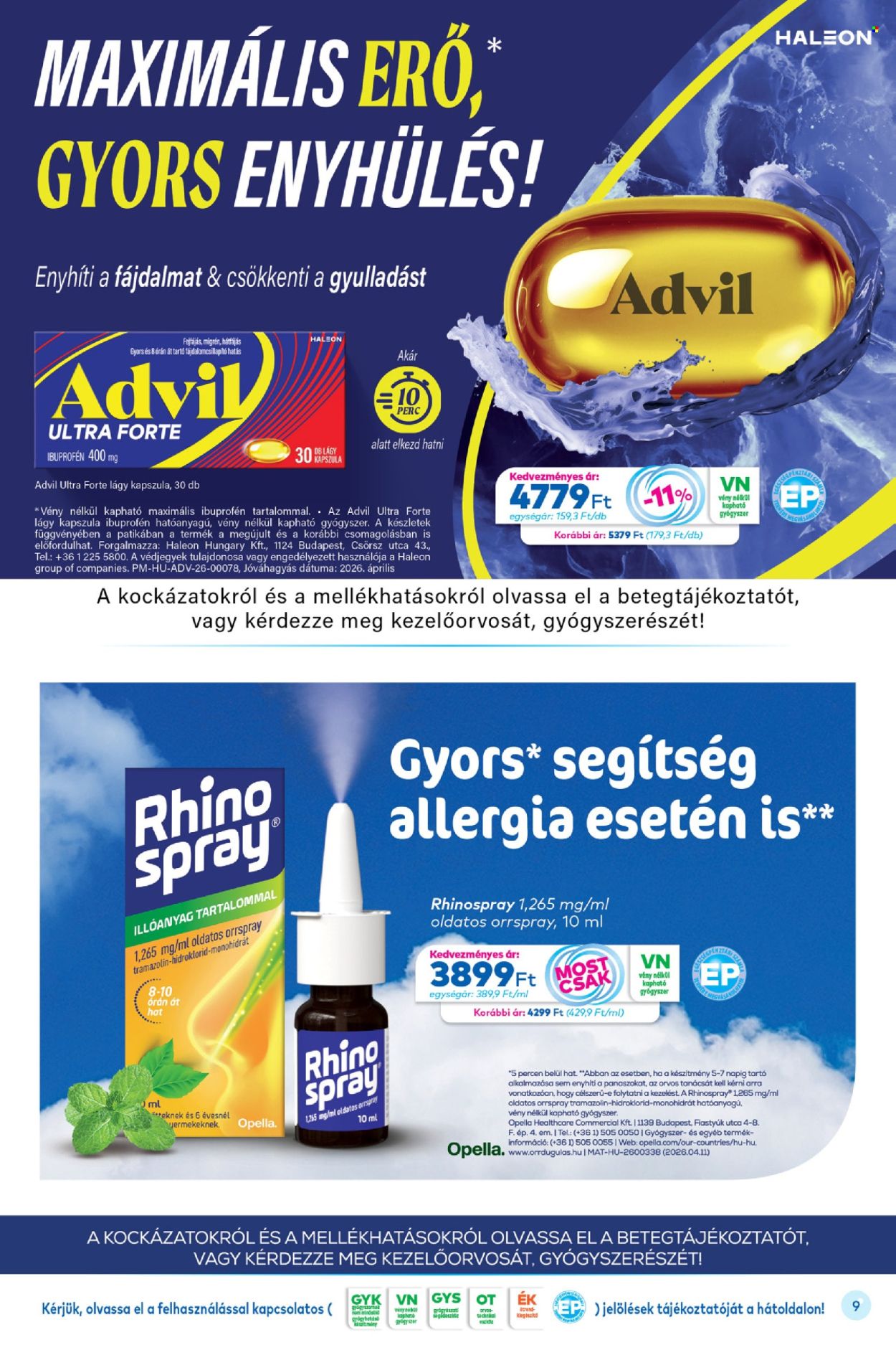Gyöngy Patikák akciós újságok - 2026.06.01 - 2026.06.30. Oldal 9