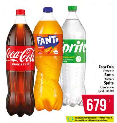 Coca-Cola / Fanta / Sprite