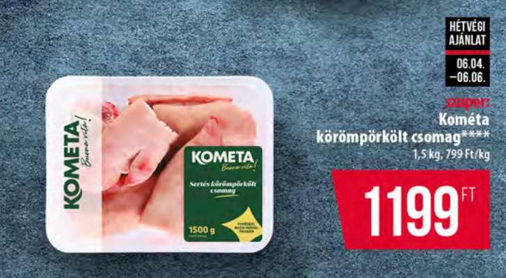 Kométa körömpörkölt csomag
