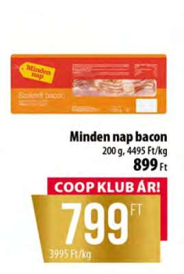 Minden Nap bacon