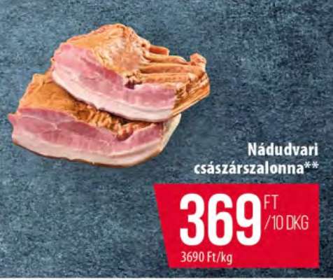 Nádudvari császárszalonna