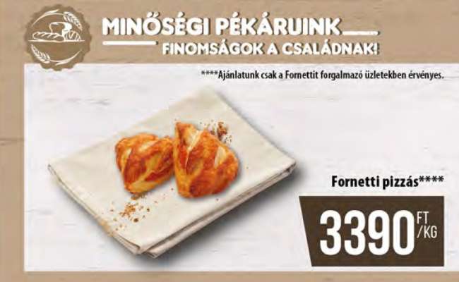Fornetti pizzás
