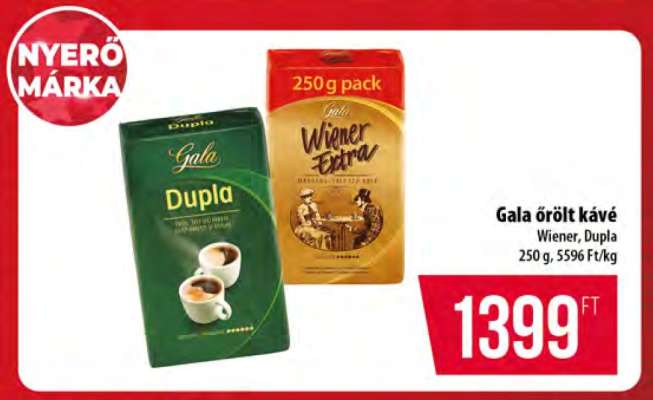 Gala őrölt kávé