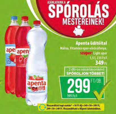 Apenta+ üdítőital