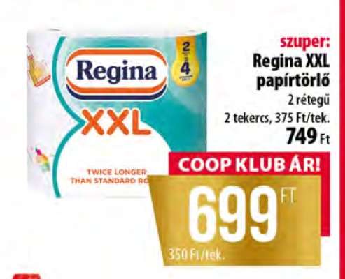 Regina XXL papírtörlő