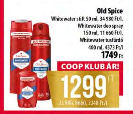 Old Spice Whitewater