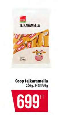 Coop tejkaramella