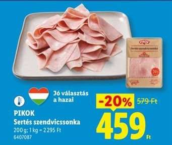 PIKOK Sertés szendvicssonka
