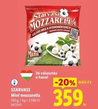 SZARVASI Mini mozzarella
