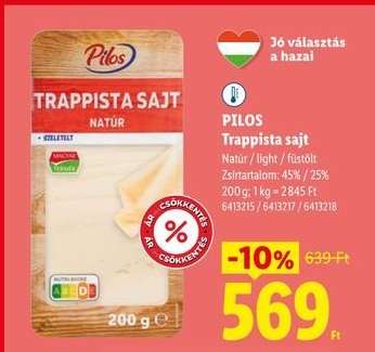 PILOS Trappista sajt