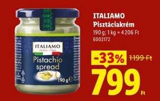 ITALIAMO Pisztáciakrém