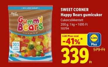 SWEET CORNER Happy Bears gumicukor