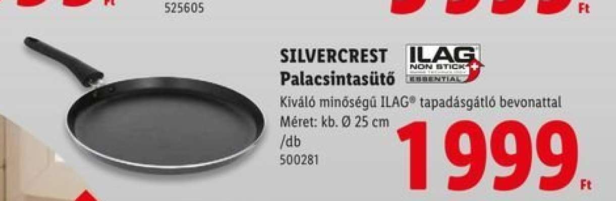 SILVERCREST Palacsintasütő