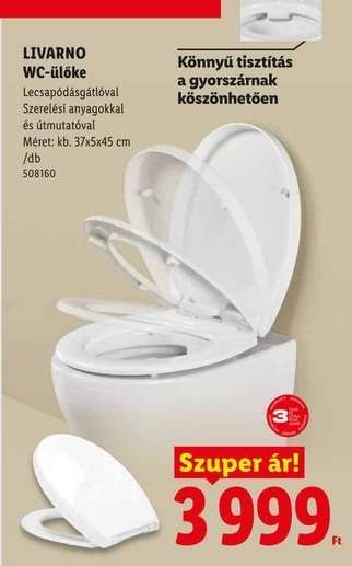 Livarno WC-ülőke