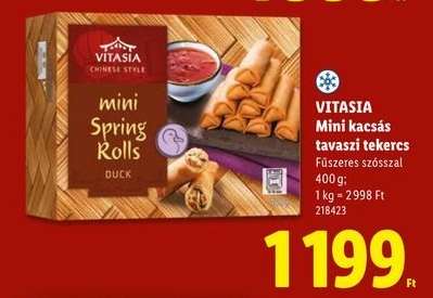 VITASIA Mini kacsás tavaszi tekercs