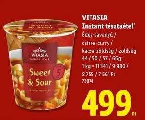 Vitasia Instant tésztaétel