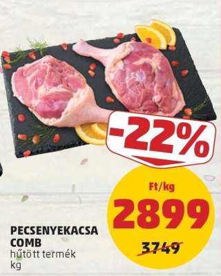 Pecsenyekacsa comb