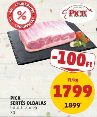 PICK Sertés Oldalas