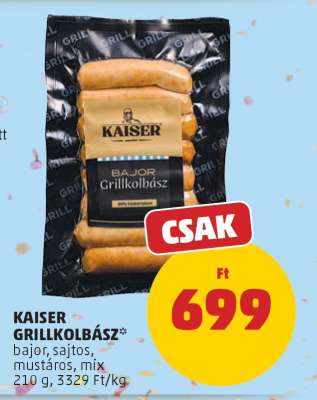 Kaiser grillkolbász