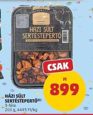 Házi sült sertéstepertő
