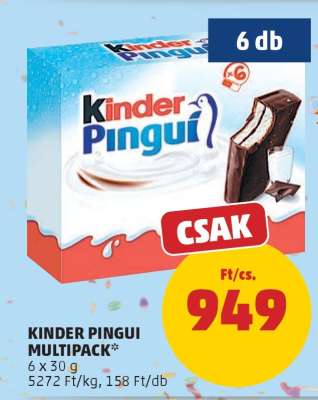 Kinder Pingui Multipack