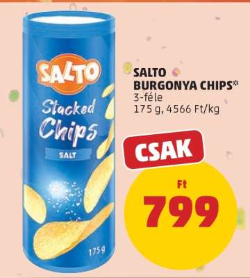 SALTO BURGONYA CHIPS