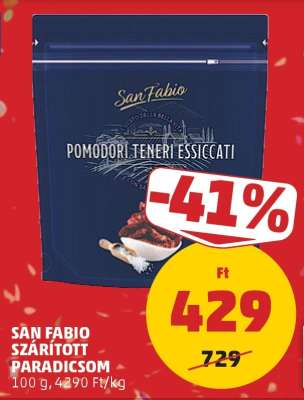 San Fabio Szárított Paradicsom
