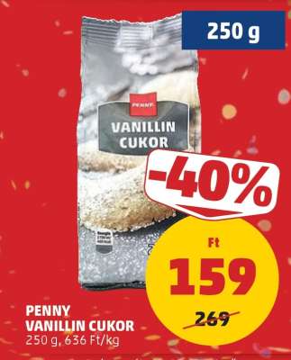 PENNY Vanillin Cukor