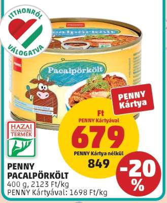 PENNY Pacalpörkölt