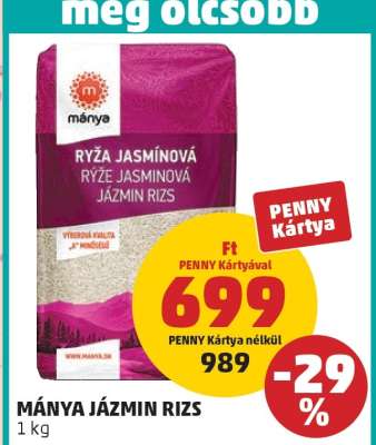 Mánya Jázmin Rizs