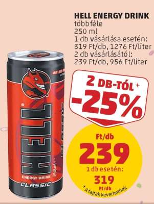 HELL ENERGY DRINK