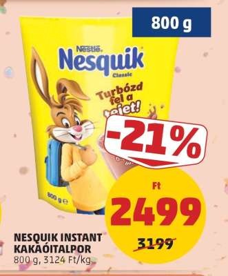 Nesquik Instant Kakaóitalpor
