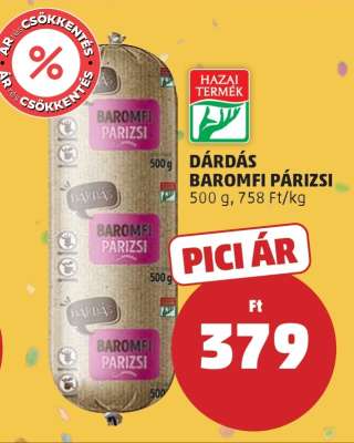 Dárdás Baromfi Párizsi