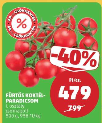 Fürtös koktélparadicsom