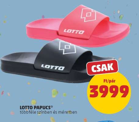 LOTTO PAPUCS